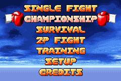 Boxing Fever screenshot 3 for GameBoy Advance